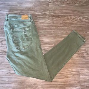 American Eagle Distressed Denim